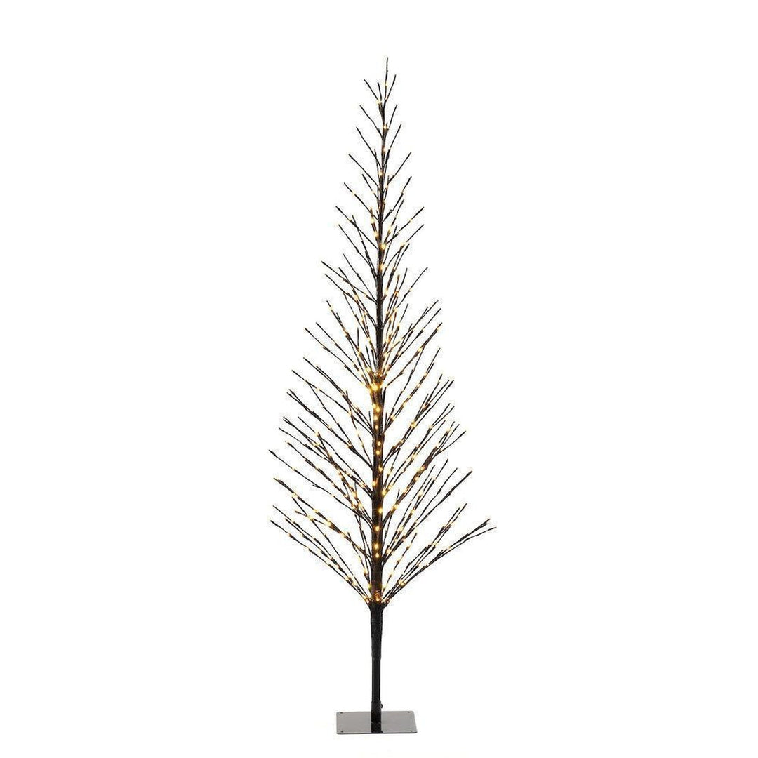 Dekorasjonstre 210 cm med 504 LED amber farget IP44 utendørs-Julebelysning dekor og pynt ute-Konstsmide-Svart-3387-700-Lightup.no