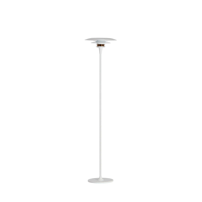 Diablo gulvlampe 134,5 cm G9 - Hvit/Messing-Gulvlamper-Belid-3365091-Lightup.no
