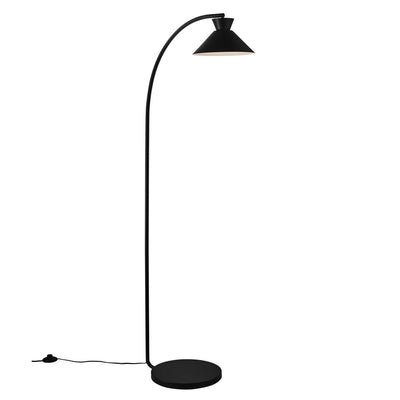 Dial gulvlampe - Svart-Gulvlamper-Nordlux-2213394003-Lightup.no
