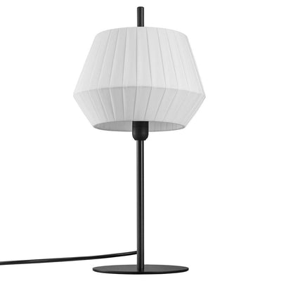 Dicte bordlampe - Svart/Hvit-Bordlamper-Nordlux-2112405001-Lightup.no