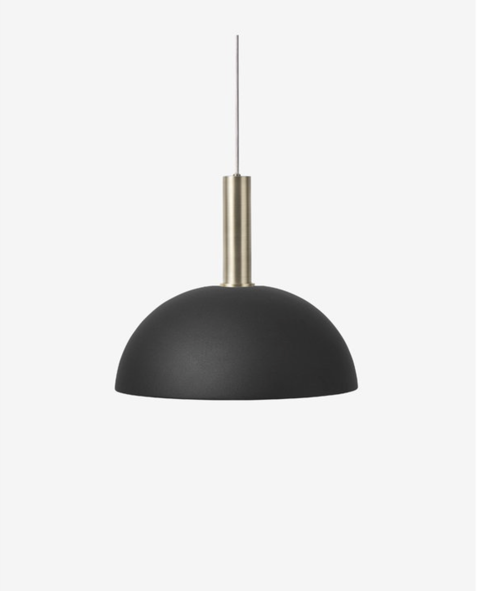 Dome Shade - svart-Takpendler-Ferm Living-Svart-Feg__5138-Lightup.no
