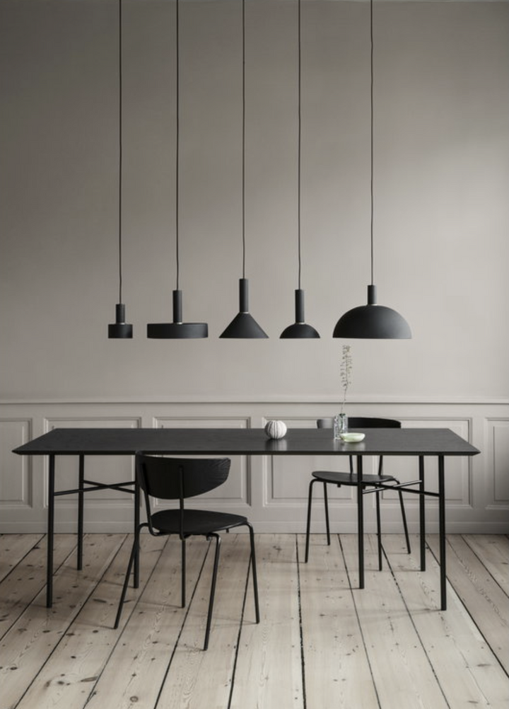 Dome Shade - svart-Takpendler-Ferm Living-Svart-Feg__5138-Lightup.no