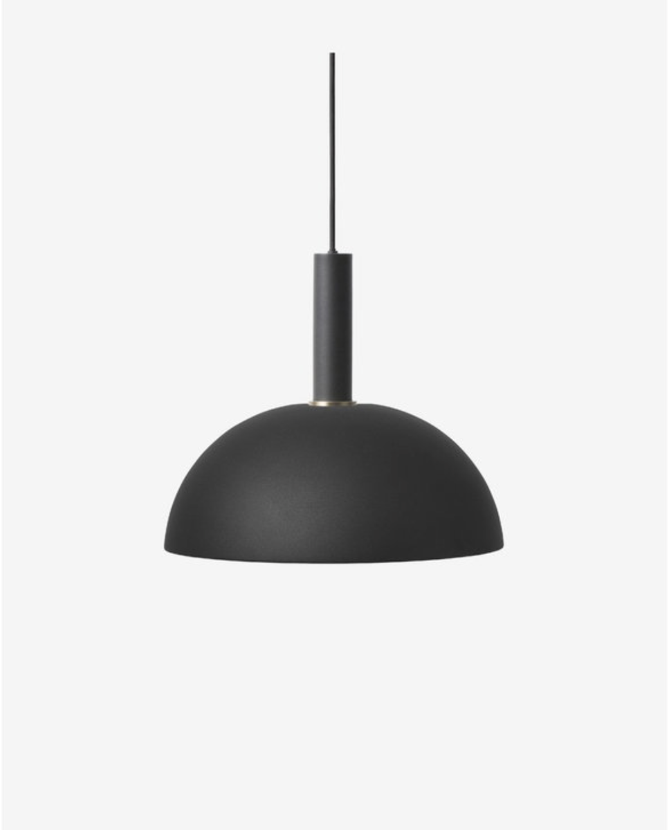 Dome Shade - svart-Takpendler-Ferm Living-Svart-Feg__5138-Lightup.no