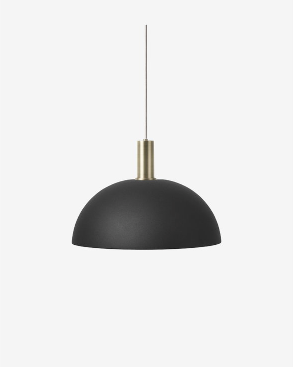 Dome Shade - svart-Takpendler-Ferm Living-Svart-Feg__5138-Lightup.no