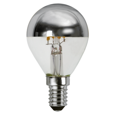 E14 Lyspære med krom topp 3,5W-LED-pære E14 sokkel-Star Trading-352-91-1-Lightup.no