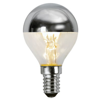 E14 Lyspære med krom topp 3,5W-LED-pære E14 sokkel-Star Trading-352-91-1-Lightup.no