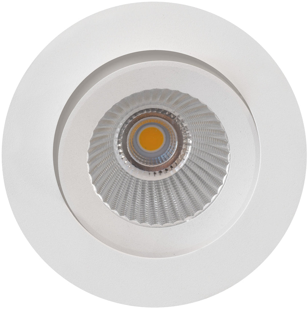 E95 lavtbyggende downlight 1800-3000 Kelvin dim to warm RA95 5W - Hvit-Downlight lavtbyggende-NorDesign-Hvit-500950506-Lightup.no