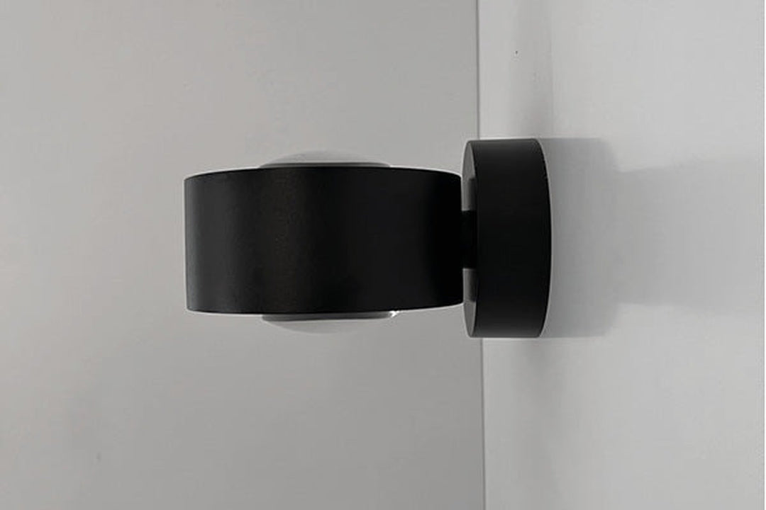 Easy Lens vegglampe opp/ned 14,5W 1800-2700 Kelvin dimtowarm - Svart-Vegglamper-Antidark-Svart-2-215-30-2-Lightup.no