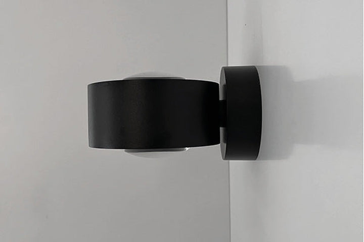 Easy Lens vegglampe opp/ned 14,5W 1800-2700 Kelvin dimtowarm - Svart-Vegglamper-Antidark-Svart-2-215-30-2-Lightup.no