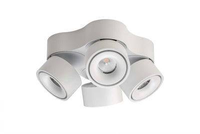 Easy W4100 Quattro 4x10W 2700K Dimbar - Hvit-Taklamper-Antidark-2-215-12-1-Lightup.no