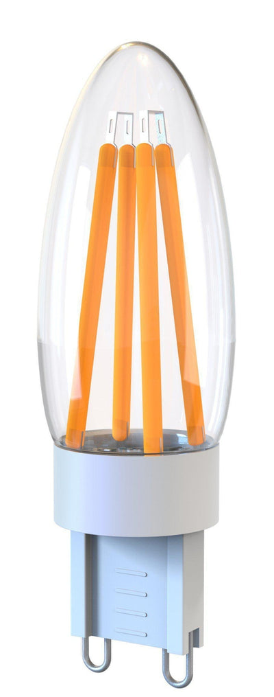 Ecolux Filament G9 3 watt 2700 Kelvin - Dimbar-LED-pærer G9 sokkel-NorDesign-350130327-Lightup.no