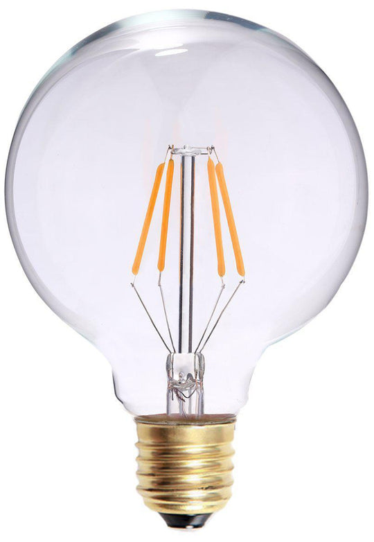 Edison globe klar filament E27 6W LED 125mm - 3 step dim-LED-pære E27 sokkel-Ms - belysning-Klar-801443-Lightup.no