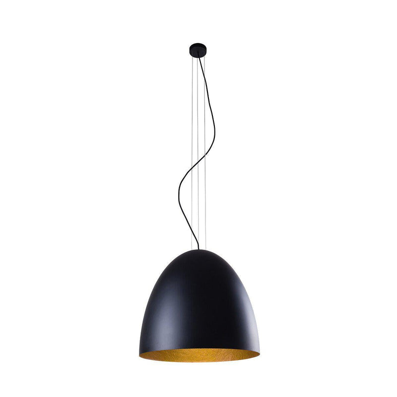 Egg takpendel large 55cm - Svart/Gullfarget-Takpendler-Nowodvorski-N-9024-Lightup.no