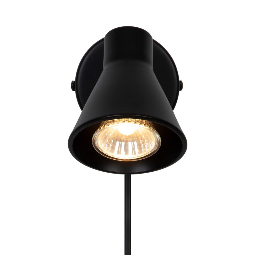 Eik vegg/tak lampe - Svart-Vegglamper-Nordlux-Svart-45761003-Lightup.no