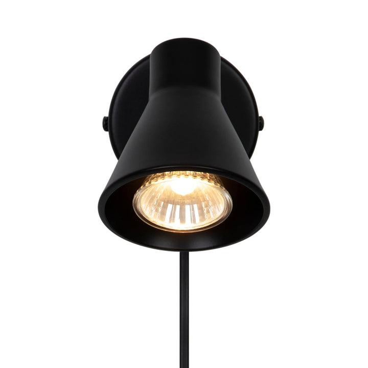 Eik vegg/tak lampe - Svart-Vegglamper-Nordlux-Svart-45761003-Lightup.no
