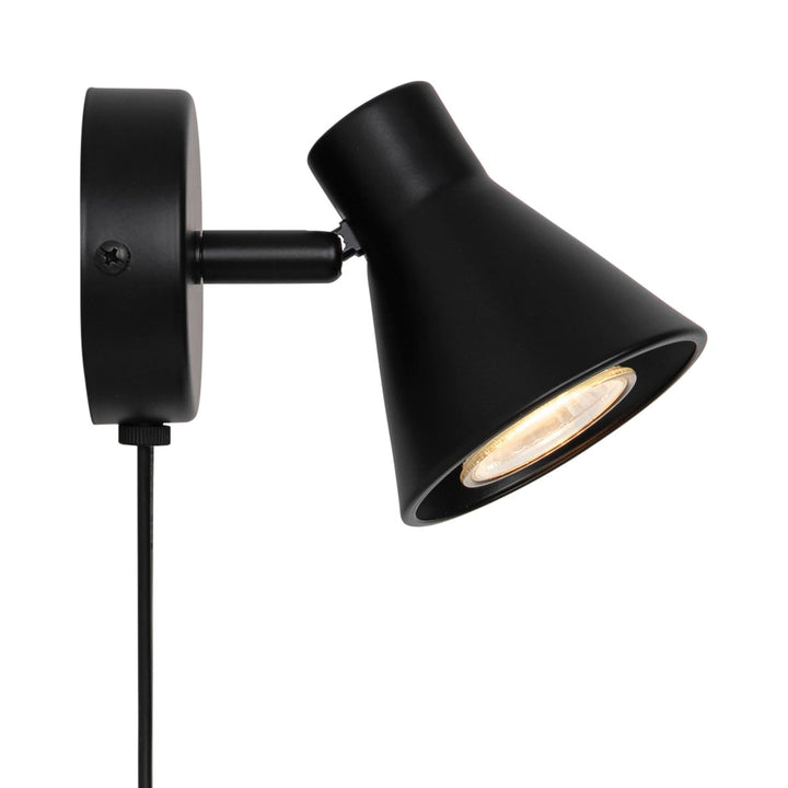 Eik vegg/tak lampe - Svart-Vegglamper-Nordlux-Svart-45761003-Lightup.no