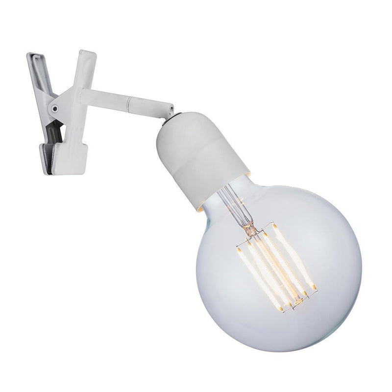 Elegance Clip-on - Hvit-Vegglamper-Halo Designs-5705639717316-Lightup.no