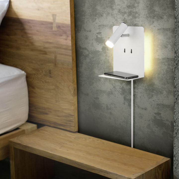 Element vegglampe - Hvit-Vegglamper-Trio Lighting-Hvit-Trl__222570231-Lightup.no