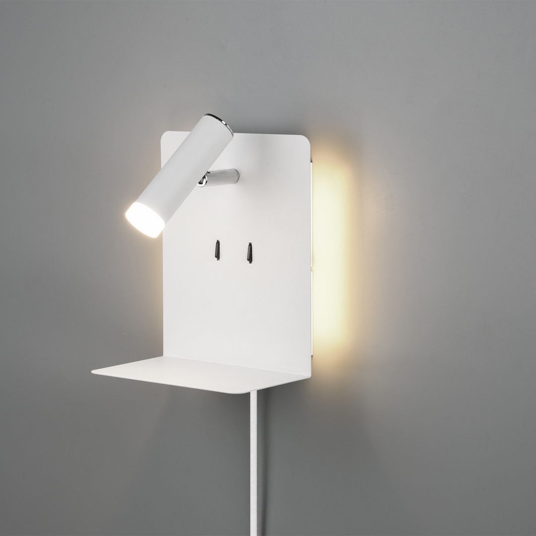 Element vegglampe - Hvit-Vegglamper-Trio Lighting-Hvit-Trl__222570231-Lightup.no