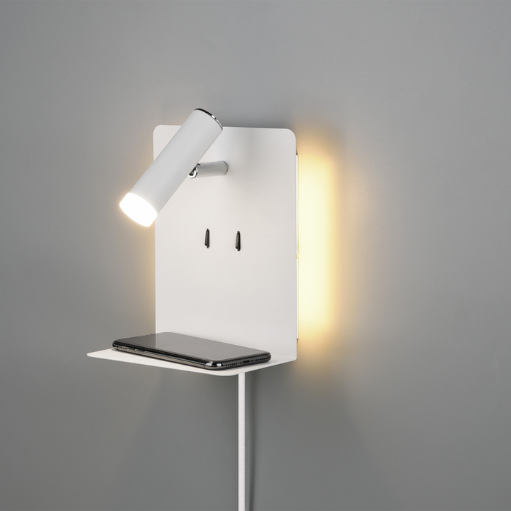 Element vegglampe - Hvit-Vegglamper-Trio Lighting-Hvit-Trl__222570231-Lightup.no