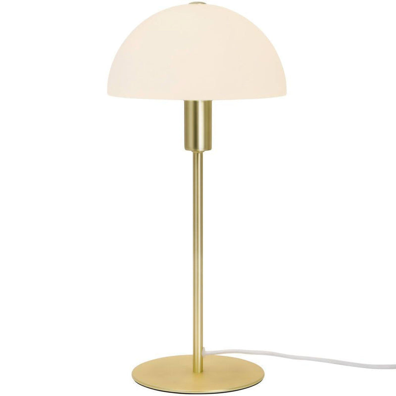 Ellen bordlampe - Hvit/Messingfarget-Bordlamper-Nordlux-2112305035-Lightup.no