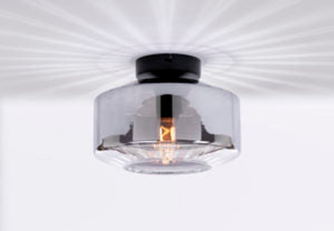 Emilie taklampe 22 cm - Røykfarget-Taklamper-Ms - belysning-Røyk-9400308021-Lightup.no