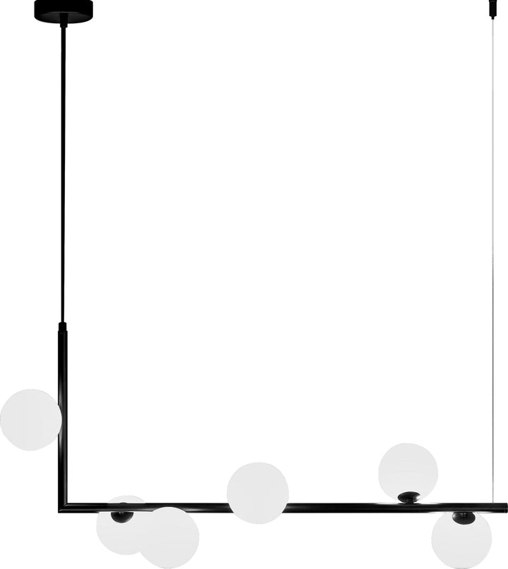Emrik takpendel - Svart/Hvit-Takpendler-NorDesign-Svart / Hvit-106100506-Lightup.no