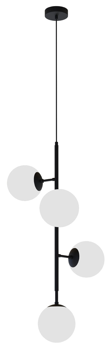 Emrik takpendel vertikal uten kupler - Svart-Takpendler-NorDesign-Svart-104150500-Lightup.no