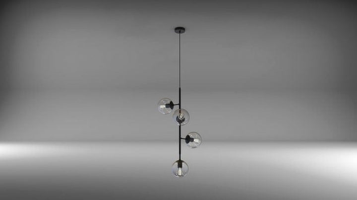Emrik takpendel vertikal uten kupler - Svart-Takpendler-NorDesign-Svart-104150500-Lightup.no
