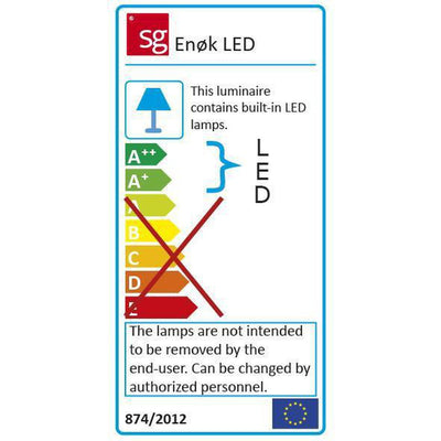 Enøk LED hvit 10W LED-Taklamper-Sg Armaturen As-3311760-Lightup.no