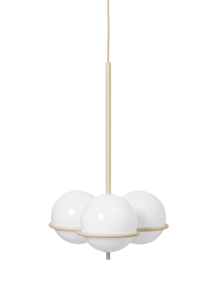 Era taklampe - cashmere-Takpendler-Ferm Living-Messing / Opal-Feg__1104265567-Lightup.no