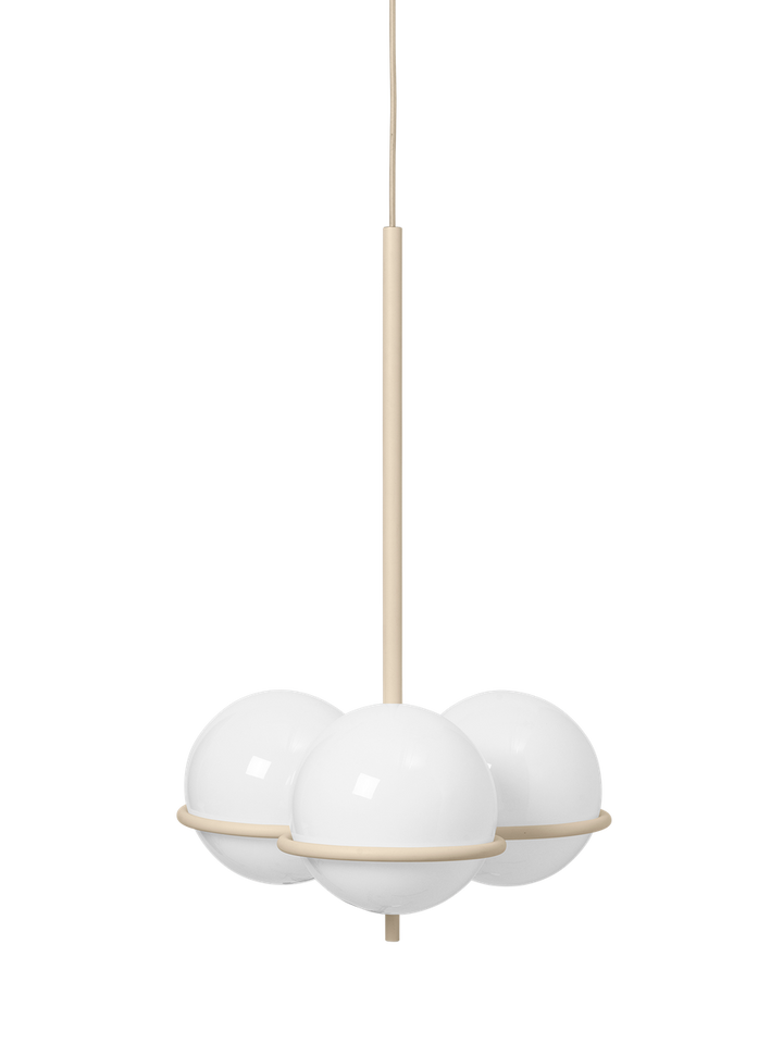 Era taklampe - cashmere-Takpendler-Ferm Living-Messing / Opal-Feg__1104265567-Lightup.no