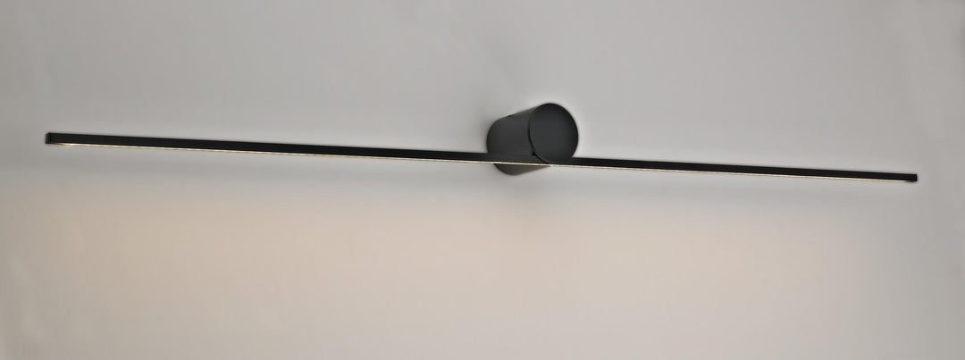 Eros 900 vegglampe IP44 dimbar - Svart-Baderomsbelysning vegglamper-NorDesign-369129005-Lightup.no