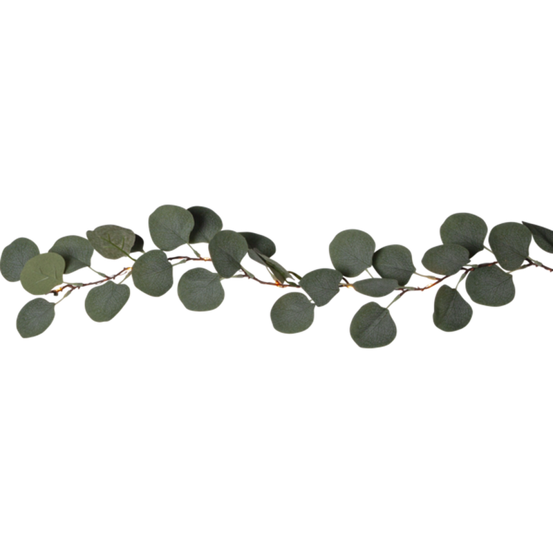 Eukalyptus dekorslynge med lys-Bordlamper-Star Trading-581-32-Lightup.no