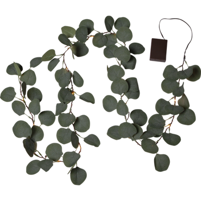 Eukalyptus dekorslynge med lys-Bordlamper-Star Trading-581-32-Lightup.no