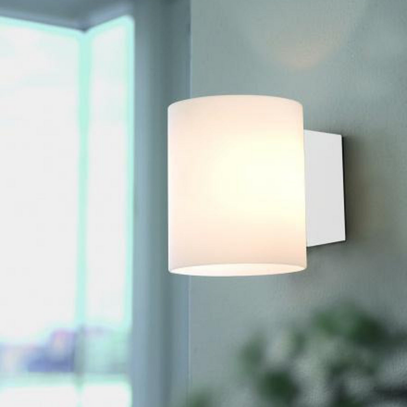 Evoke 12 cm vegglampe - Hvit-Vegglamper-Herstal-HB03036000620-Lightup.no