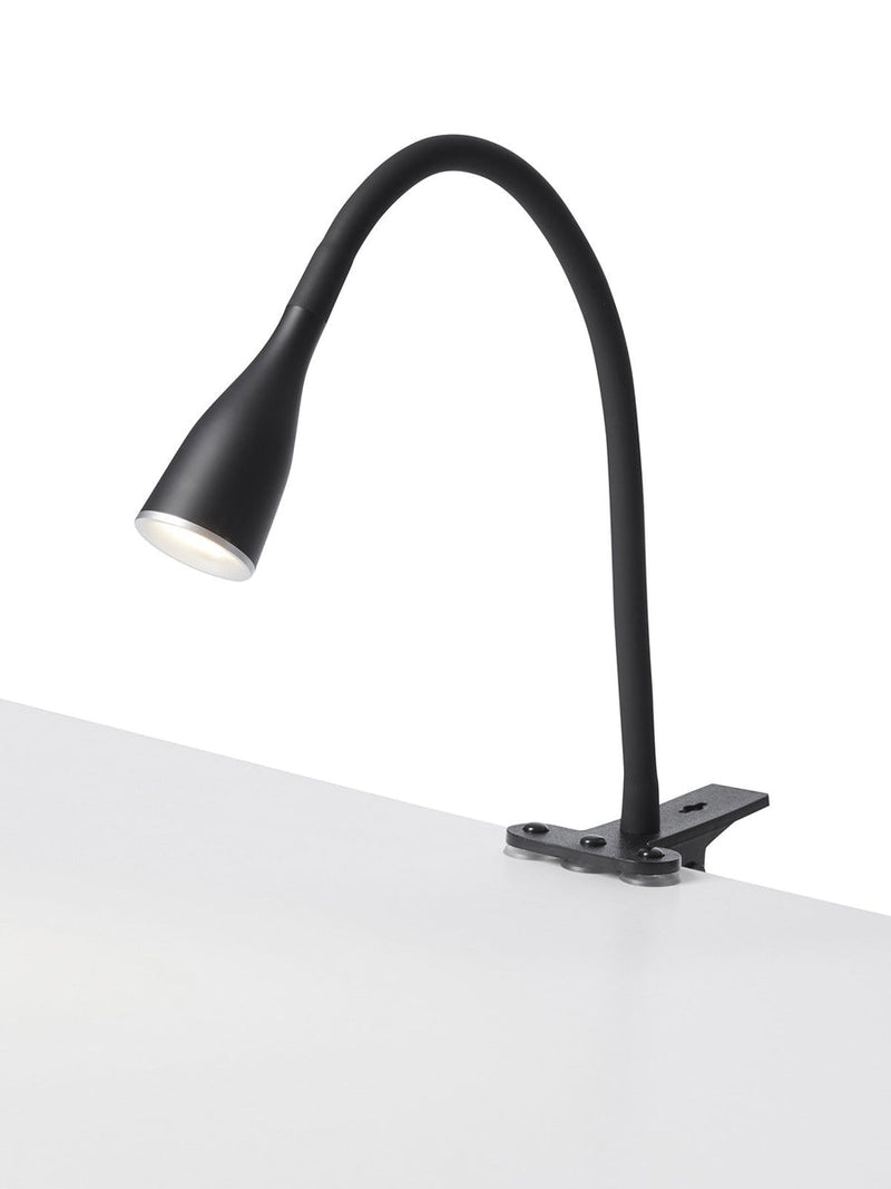 Eye klemspot - Svart-Bordlamper-Nielsen Light-NL-361825-Lightup.no