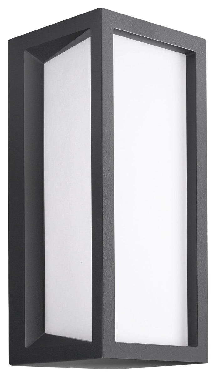 Faro 250 vegglampe utendørs Colour Switch 9W IP65 Dimbar - Antrasitt grå-Utebelysning vegg veggskjold-NorDesign-403090620-Lightup.no