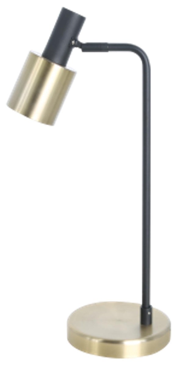 Faro bordlampe - Svart og messing farge-Bordlamper-Scanlight-169578-Lightup.no