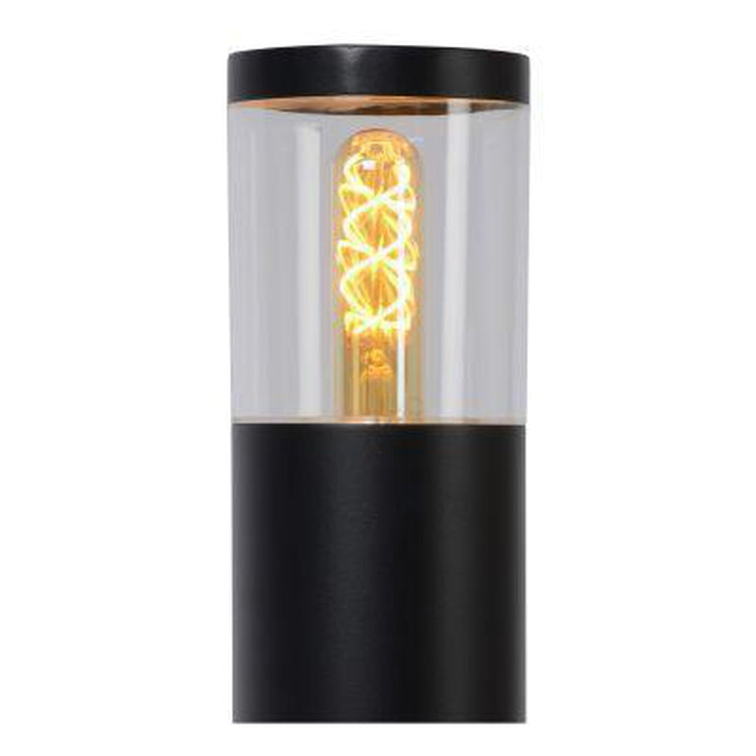 Fedor pullert utendørs 79 cm IP44 E27 - Svart-Utebelysning pullert-Lucide-Svart-lc14899/80/30-Lightup.no