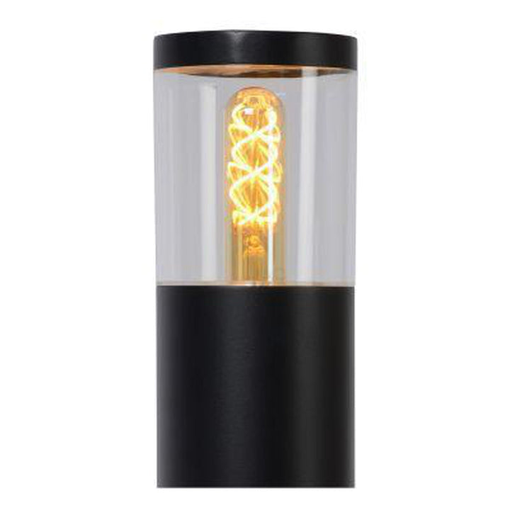 Fedor pullert utendørs 79 cm IP44 E27 - Svart-Utebelysning pullert-Lucide-Svart-lc14899/80/30-Lightup.no