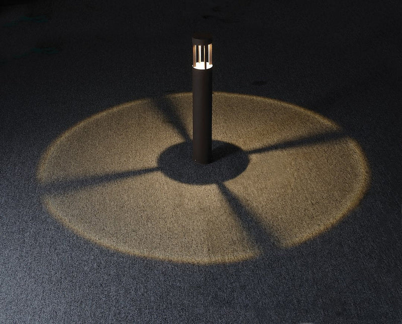 Fenix pullert 65 cm utendørs IP54 9W LED - Antrasitt grå-Utebelysning pullert-Malmbergs-9977011-Lightup.no