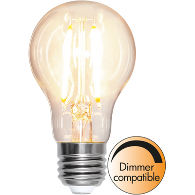 Filament LED pære 8W dimbar (tilsvarer 72W)-LED-pære E27 sokkel-Star Trading-352-34-1-Lightup.no