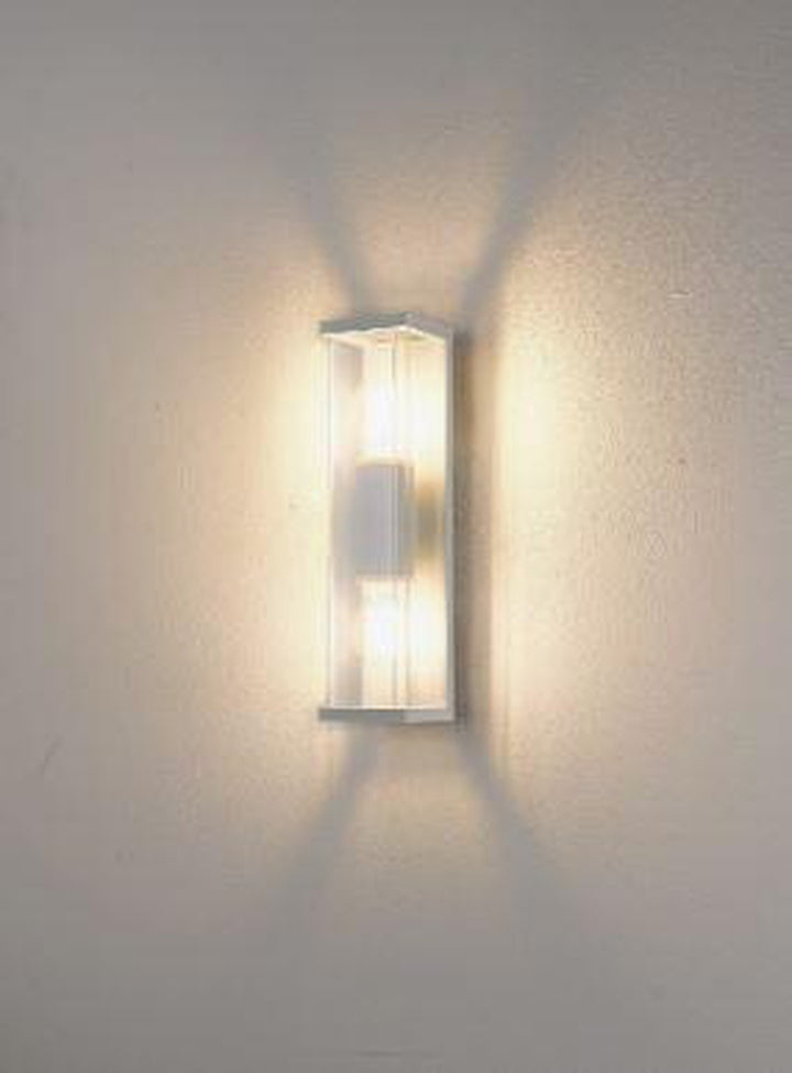 Finestra minor duo vegglampe - Hvit-Utebelysning vegg veggskjold-NorDesign-Hvit-204540206-Lightup.no