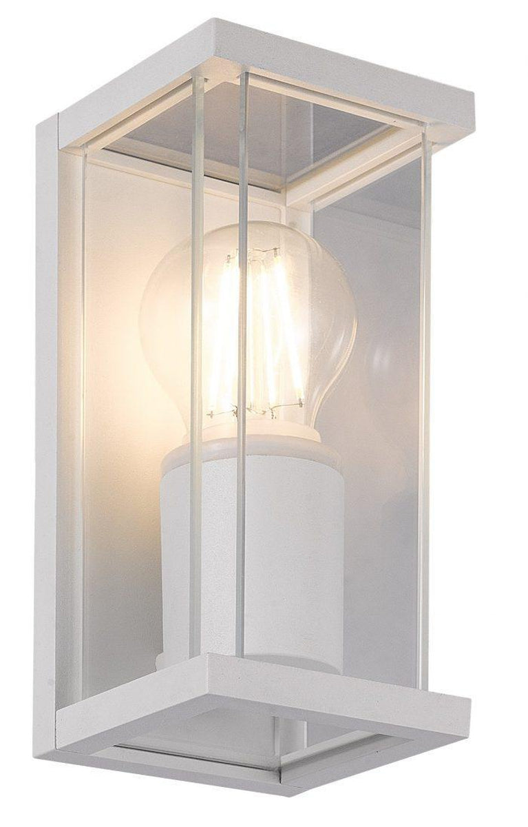 Finestra minor vegglampe - Hvit-Utebelysning vegg veggskjold-NorDesign-204540106-Lightup.no