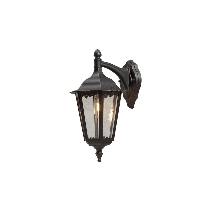 Firenze vegglampe 48 ned - Svart-Utebelysning vegg klassisk-Konstsmide-7212-750-Lightup.no