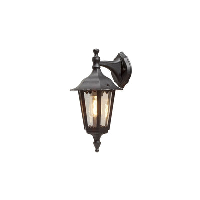 Firenze vegglampe ned E27 - Svart-Utebelysning vegg klassisk-Konstsmide-7231-750-Lightup.no