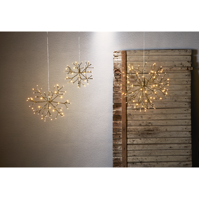 Firework hengende utendørsdekorasjon 30 cm-Julebelysning dekor og pynt ute-Star Trading-710-24-Lightup.no