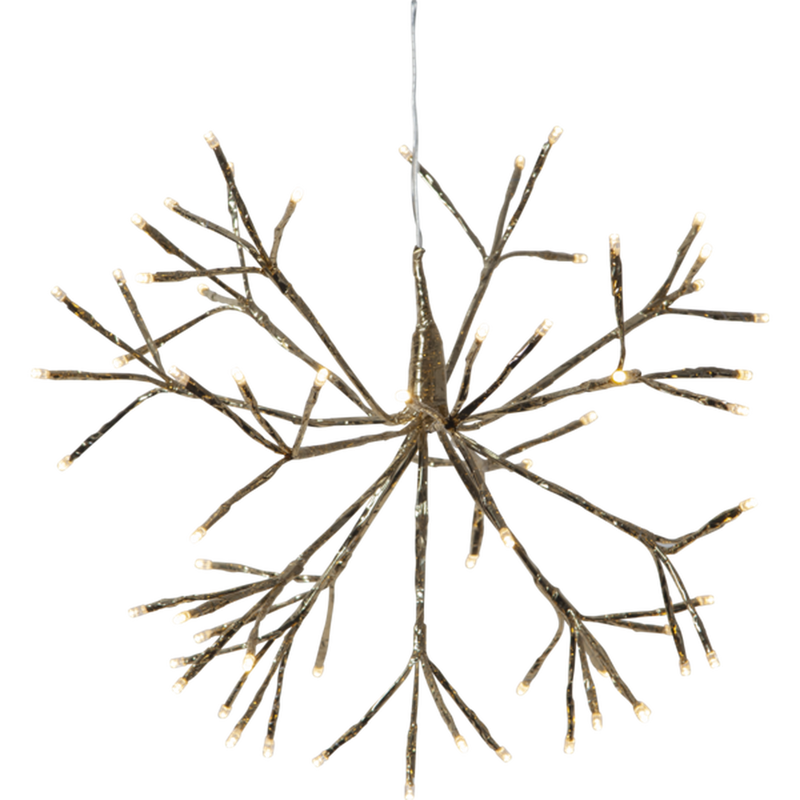 Firework hengende utendørsdekorasjon 40 cm-Julebelysning dekor og pynt ute-Star Trading-710-25-Lightup.no