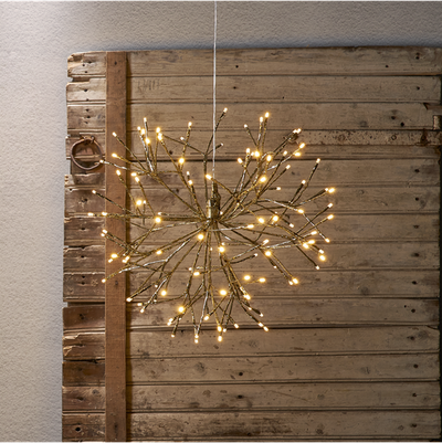 Firework hengende utendørsdekorasjon 50 cm-Julebelysning dekor og pynt ute-Star Trading-710-26-Lightup.no